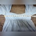 Amanda Uprichard Ariana Dress Powder Blue Mini Puff Sleeve size small