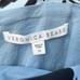 Veronica Beard Brushstroke Patterned Blue Midi Skirt with Waist Tie Size 10