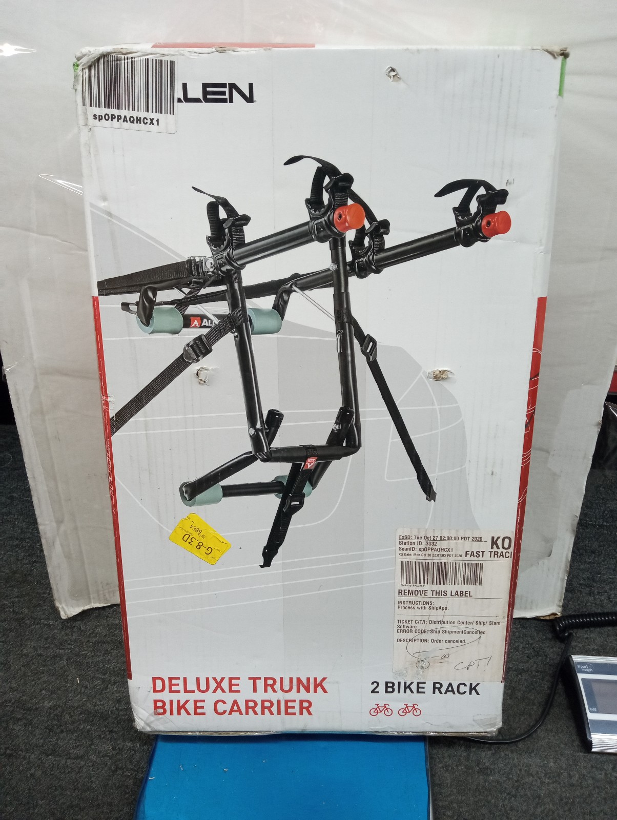 Allen Sports Deluxe 2-Bike Trunk Mount Rack