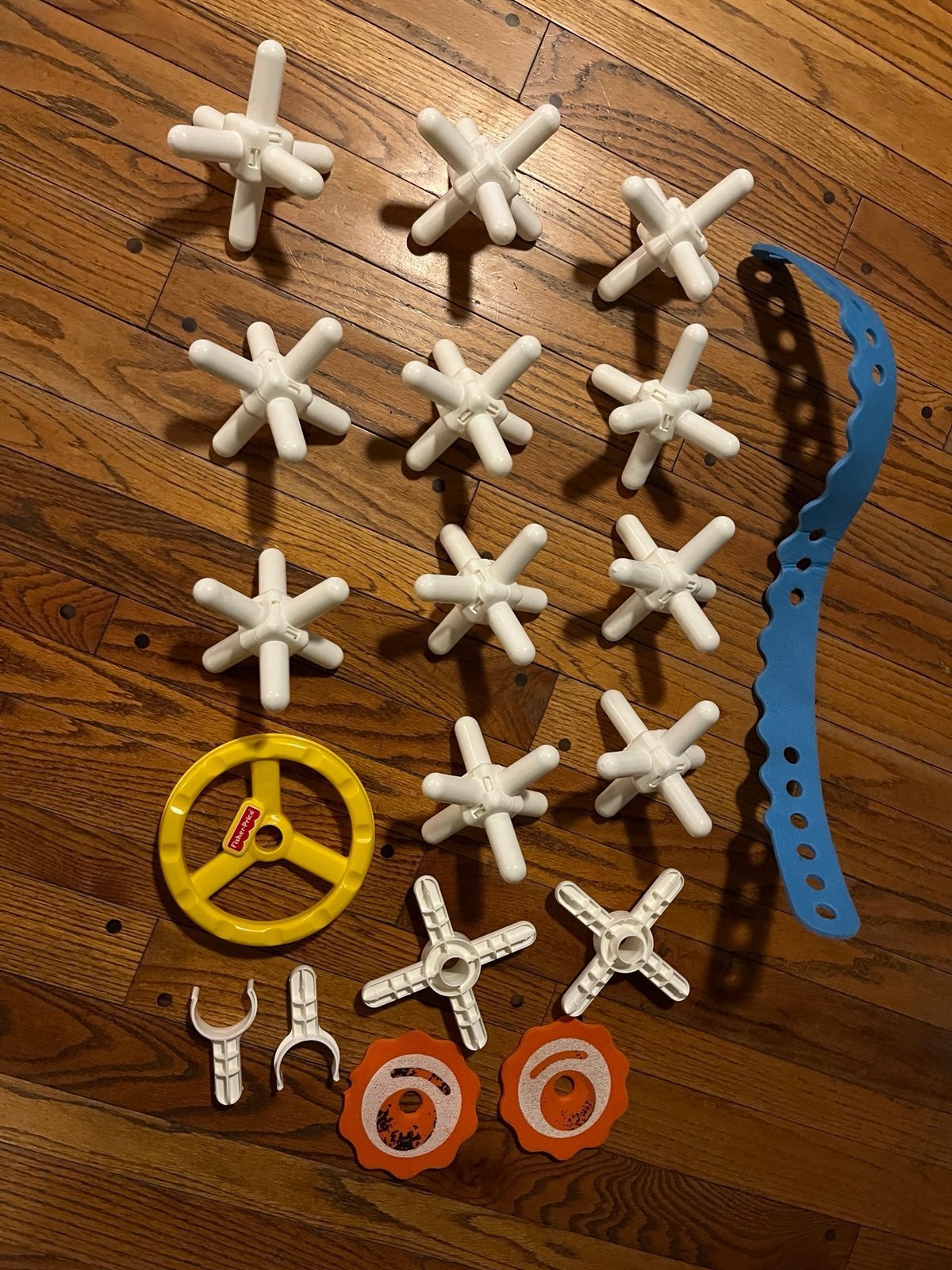 Fantastix Soft Building System by Fisher Price 1996 (partial set of connectors)