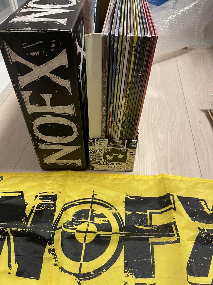 nofx box set レコード　fat wreck lagwagon NOFX box set records, Fat Wreck Chords, Lagwagon.