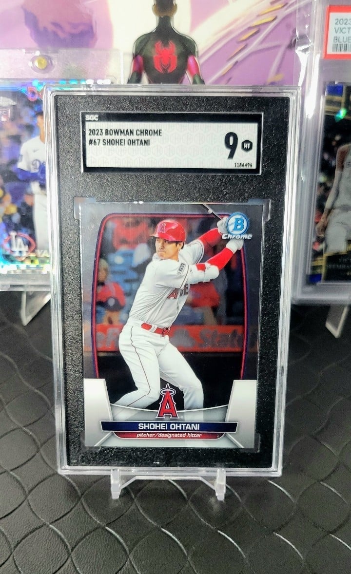 2023 BOWMAN CHROME #67 SHOHEI OHTANI SGC 9
