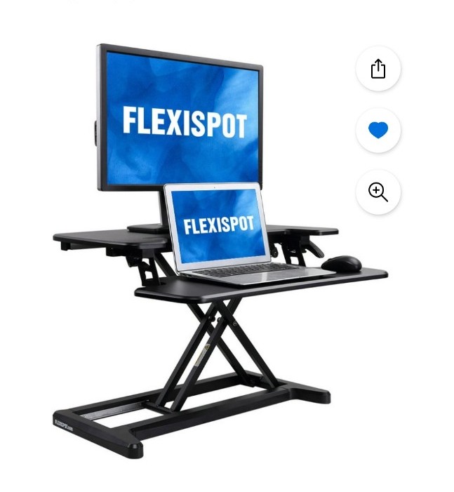 FlexiSpot 28 inch Standing Desk conveter