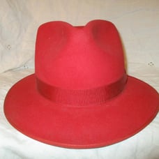 Beaver Brand Hats vintage 5X fur felt fedora