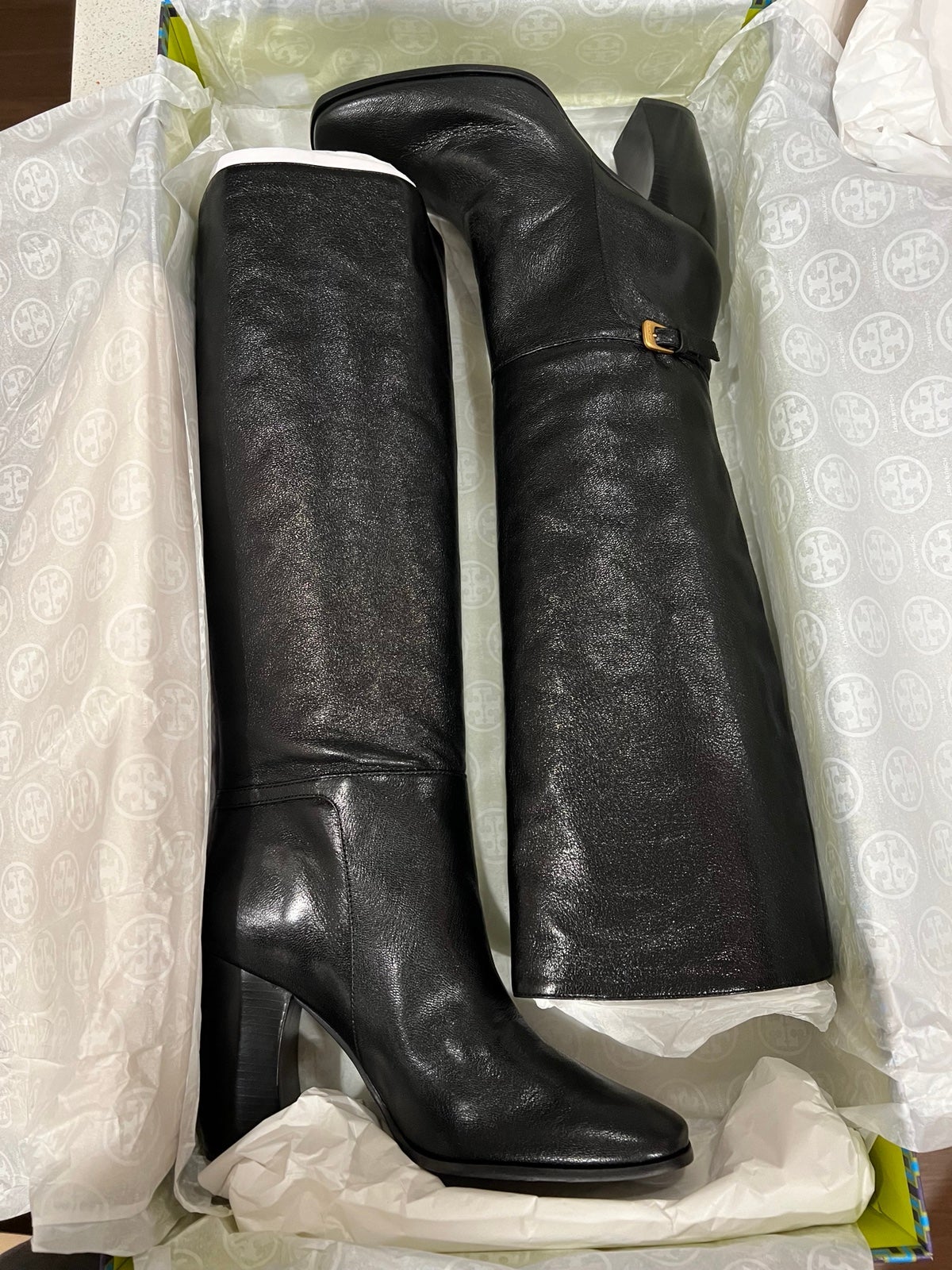 Tory burch Banana Heel Buckle Boot 9.5
