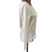 Ann Taylor Loft oriental metallic jacquard ivory sweatshirt size XS