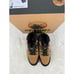 NWT- Brahma Mens Appaloosa Wheat Brown Steel Toed Shoes 8.5