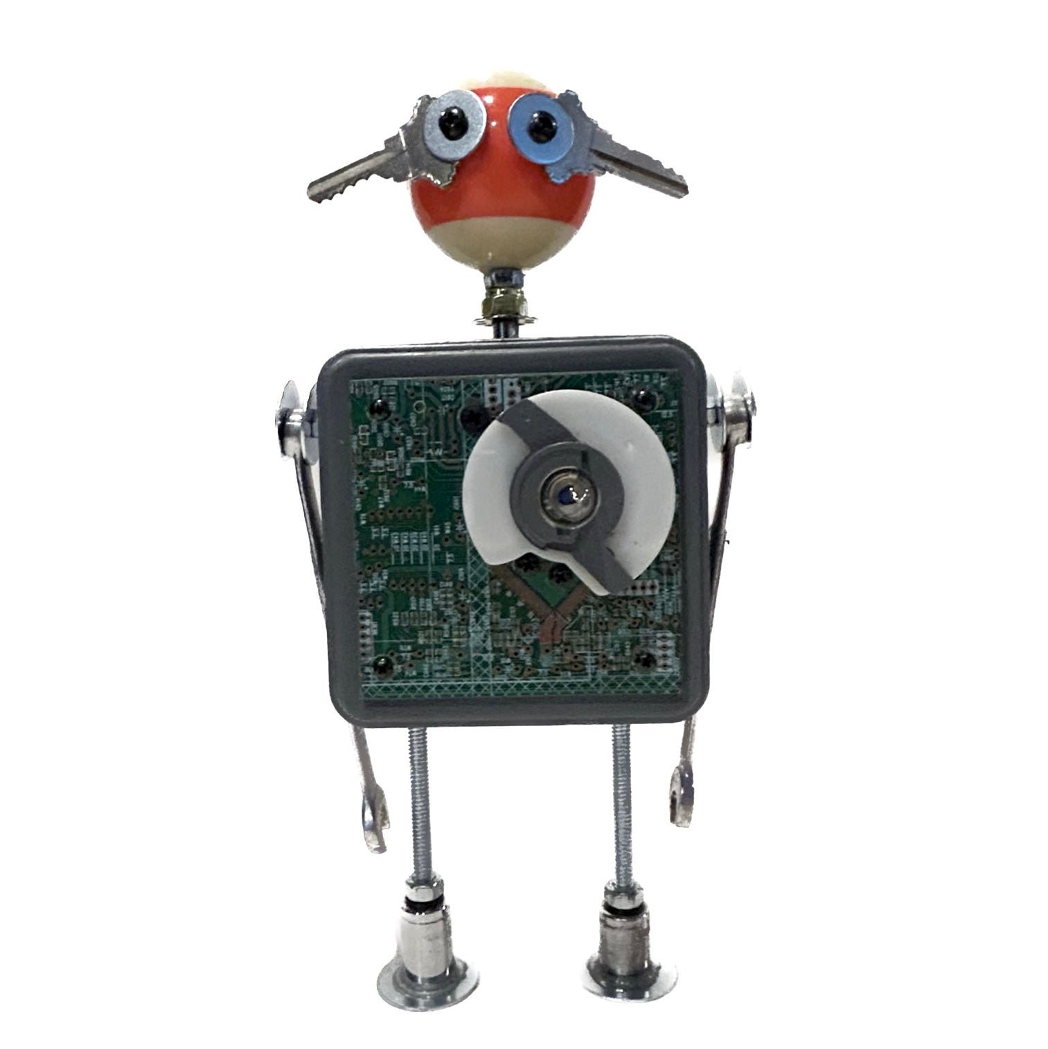 HECTOR 13, (found objects robot sculpture)