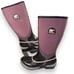 Sorel Sorellington Tall Slip-on Rain Boots Purple / Black NL1620-518 Women's 8