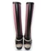 Sorel Sorellington Tall Slip-on Rain Boots Purple / Black NL1620-518 Women's 8