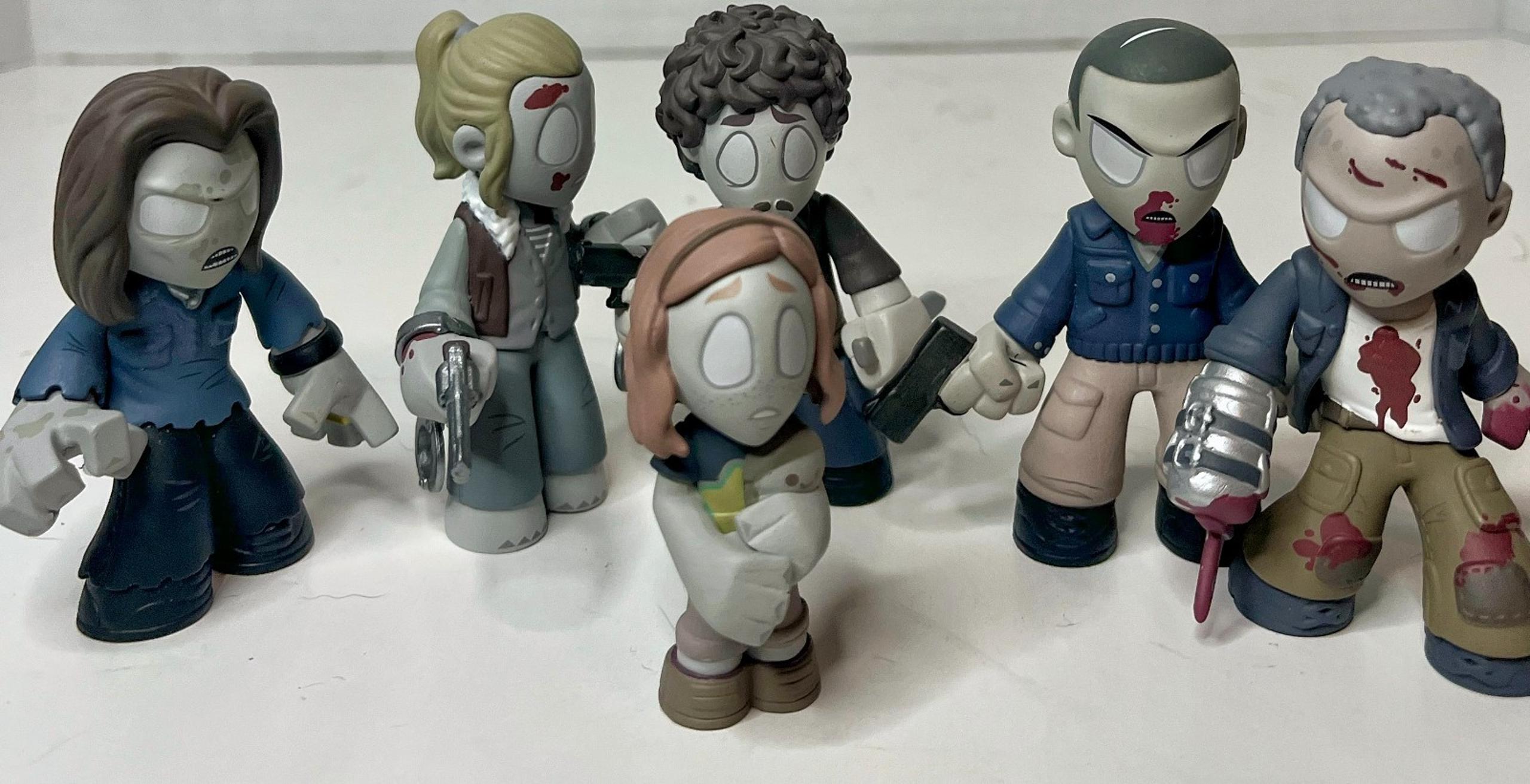Funko Walking Dead Mystery Minis Lot of 6 – In Memoriam Series 5 Vinyl Loose