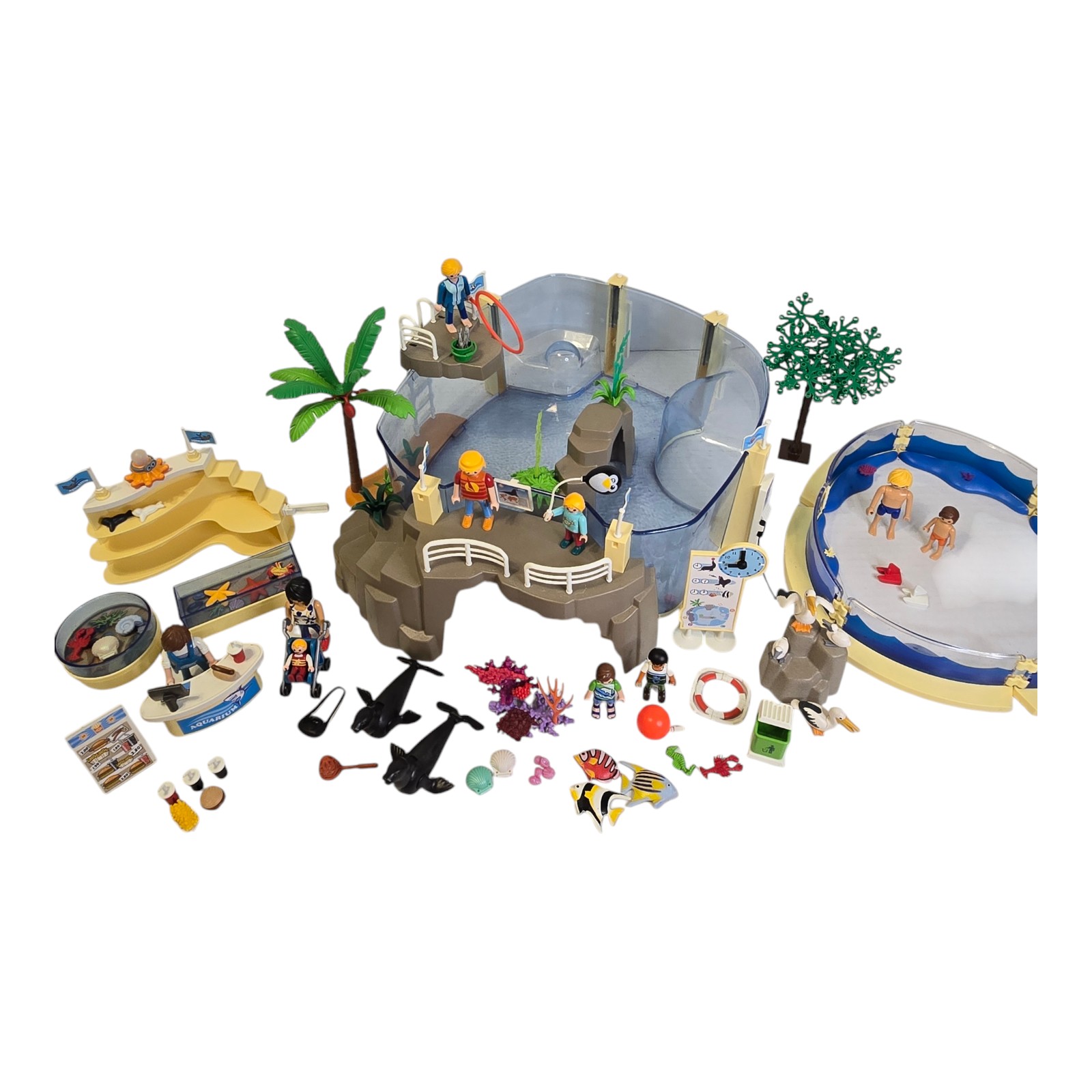PLAYMOBIL Aquarium #9060 / 9061 / 9063 / 9070 Multiple **INCOMPLETE** Play Sets
