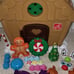 Step 2 Gingerbread House And 2 Snowmen