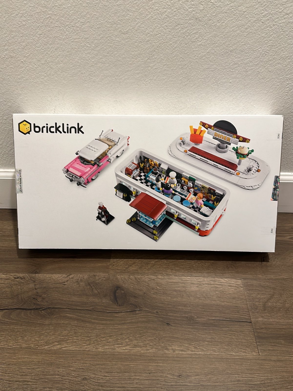 RARE Lego 910011 - 1950s Diner - Bricklink Designer Program set 910011 LE