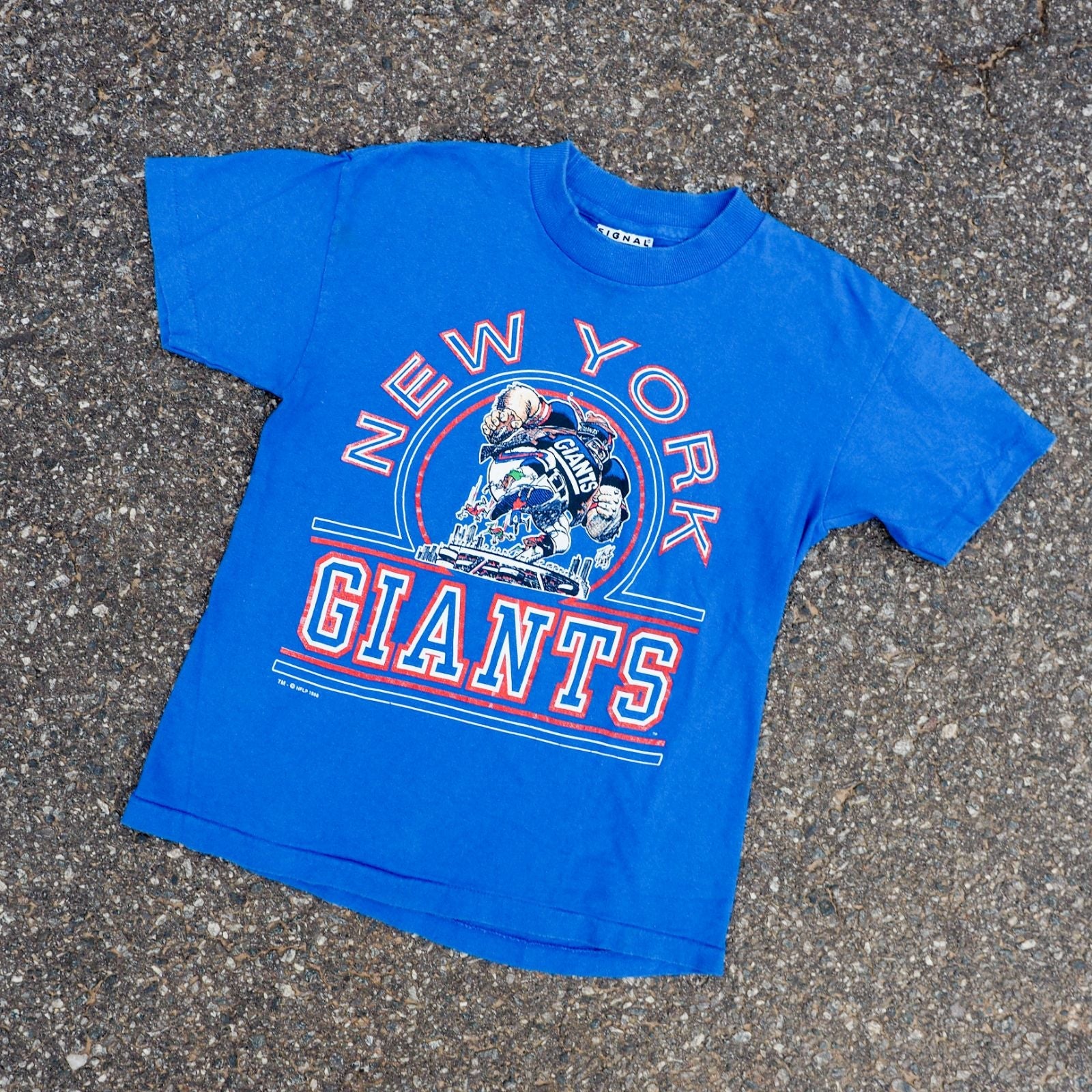 80s Kids NY Giants Jack Davis T-shirt M