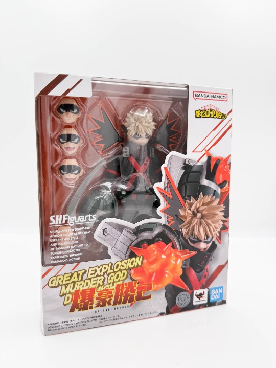 Tamasahii Nations SH Figuarts My Hero Academia - Katsuki Bakugo - Brand New!