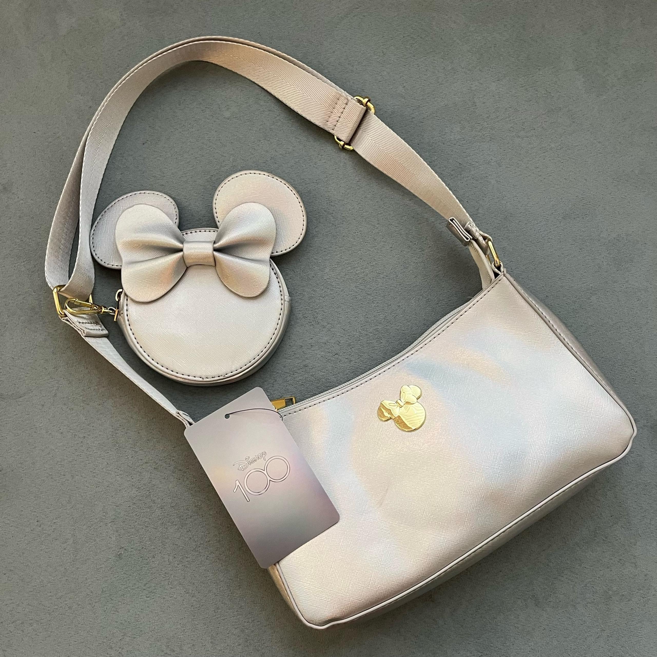 Disney 100 iridescent Pouch bag