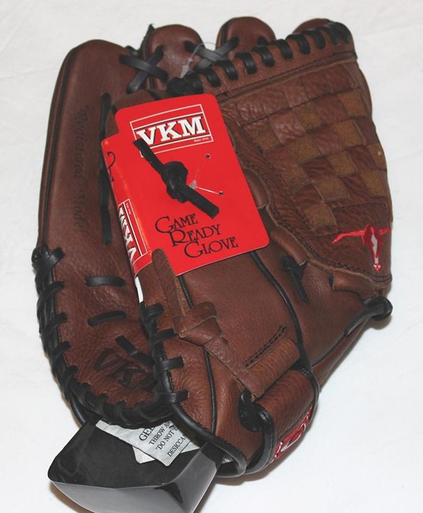 New VKM GAME READY GLOVE FAST PITCH HIGH QUALITY LEATHER MITT, LEFT HAND THROW