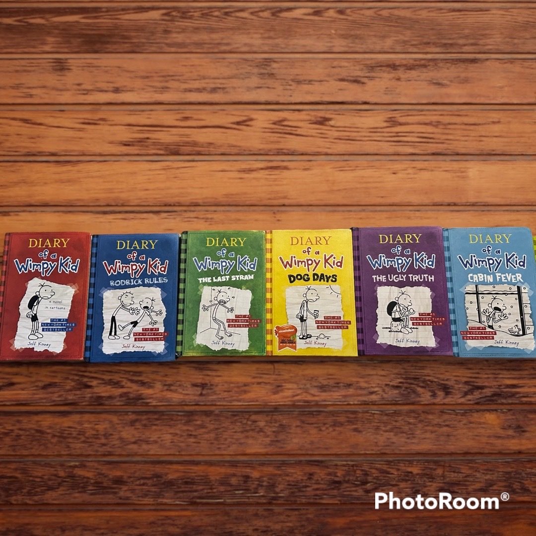 diary of a wimpy kid books