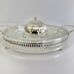 Windsor Range 6pc Silver-plated & Glass Lazy Suzan Server w/Dome Condiment Cover