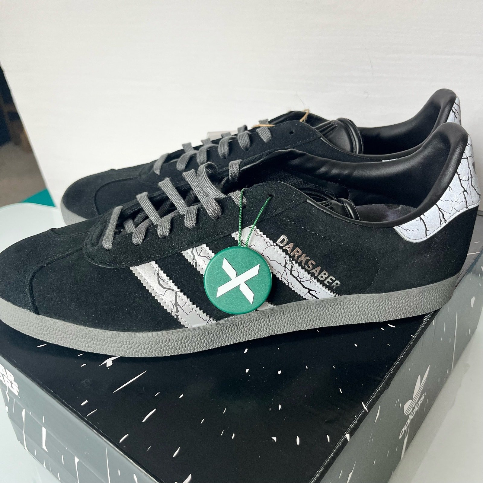 Adidas Gazelle Star Wars The Mandalorian Darksaber NEW in BOX Size 12.5
