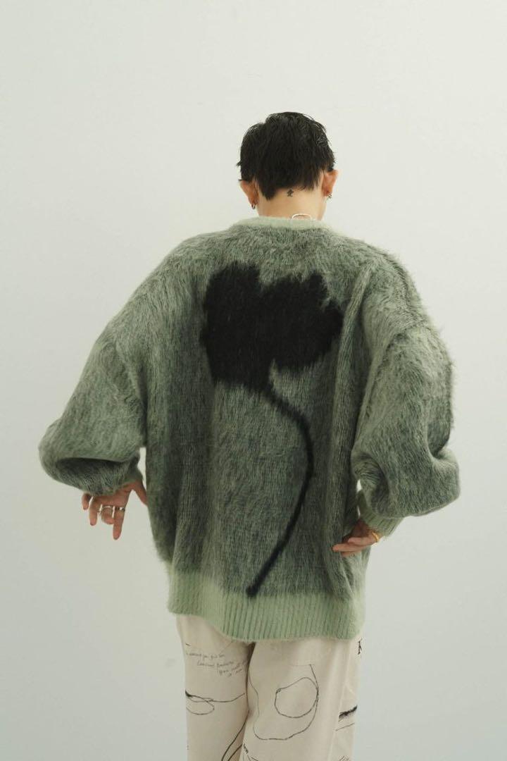 Knuth Marf - shaggy flower knit / シャギーフラワーニット