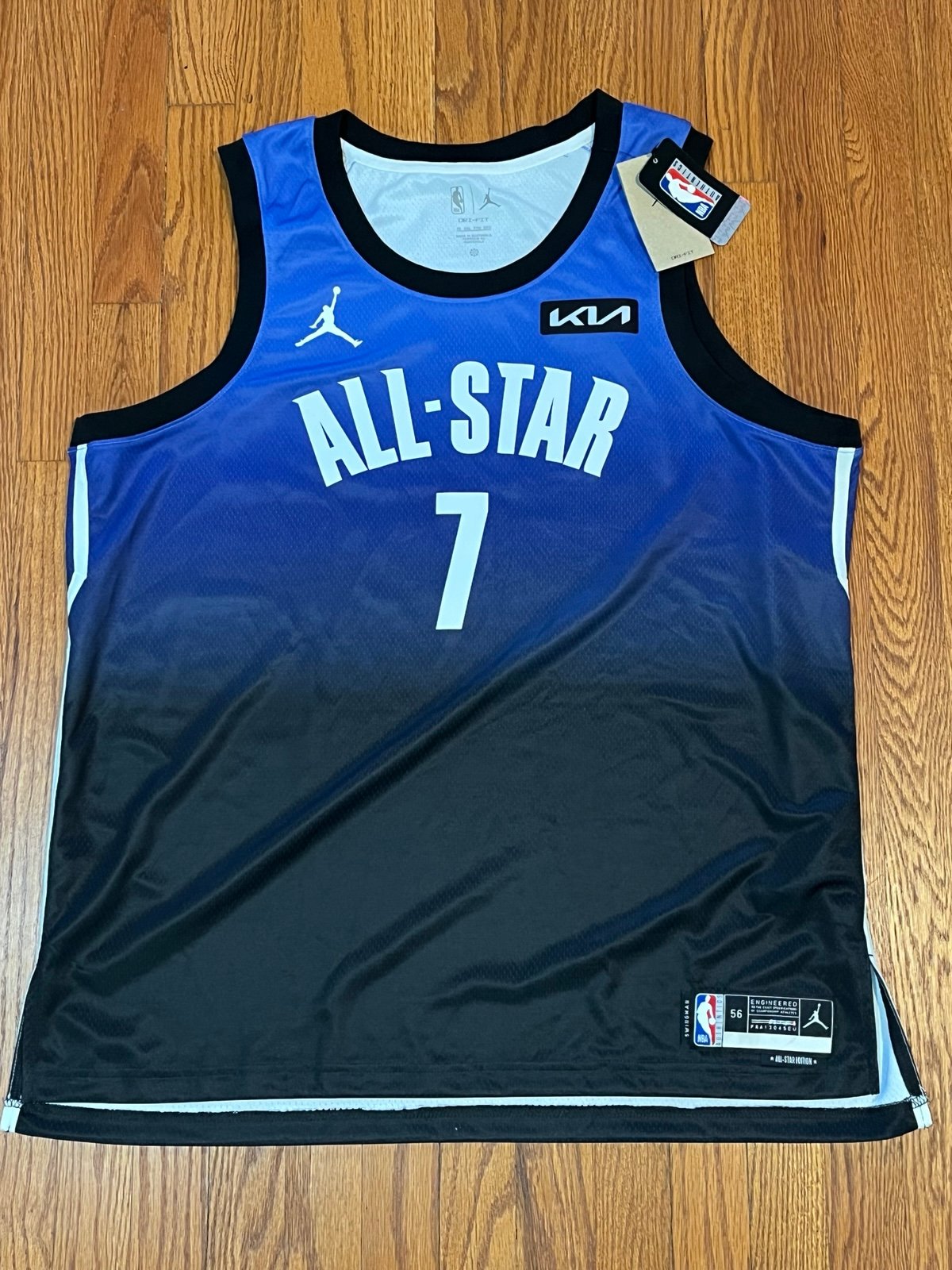 Kevin Durant nba all star game jersey XXL swingman authentic new with tags