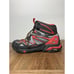 Merrell Capra Gore-Tex Mens 11.5 Mid Sport Waterproof Hiking Boots Lite Grey Red