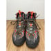 Merrell Capra Gore-Tex Mens 11.5 Mid Sport Waterproof Hiking Boots Lite Grey Red