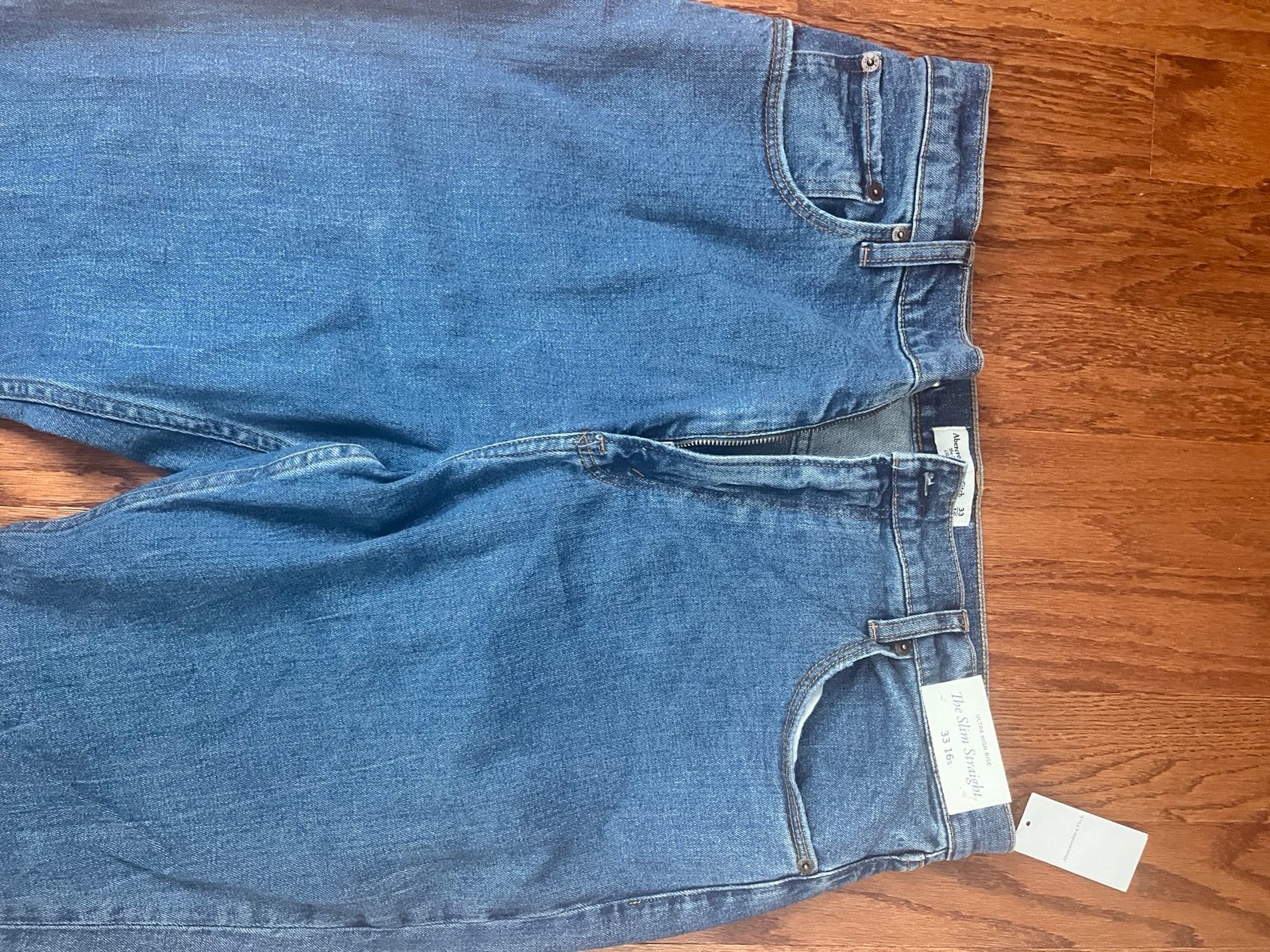 Abercrombie Jeans mom slim straight