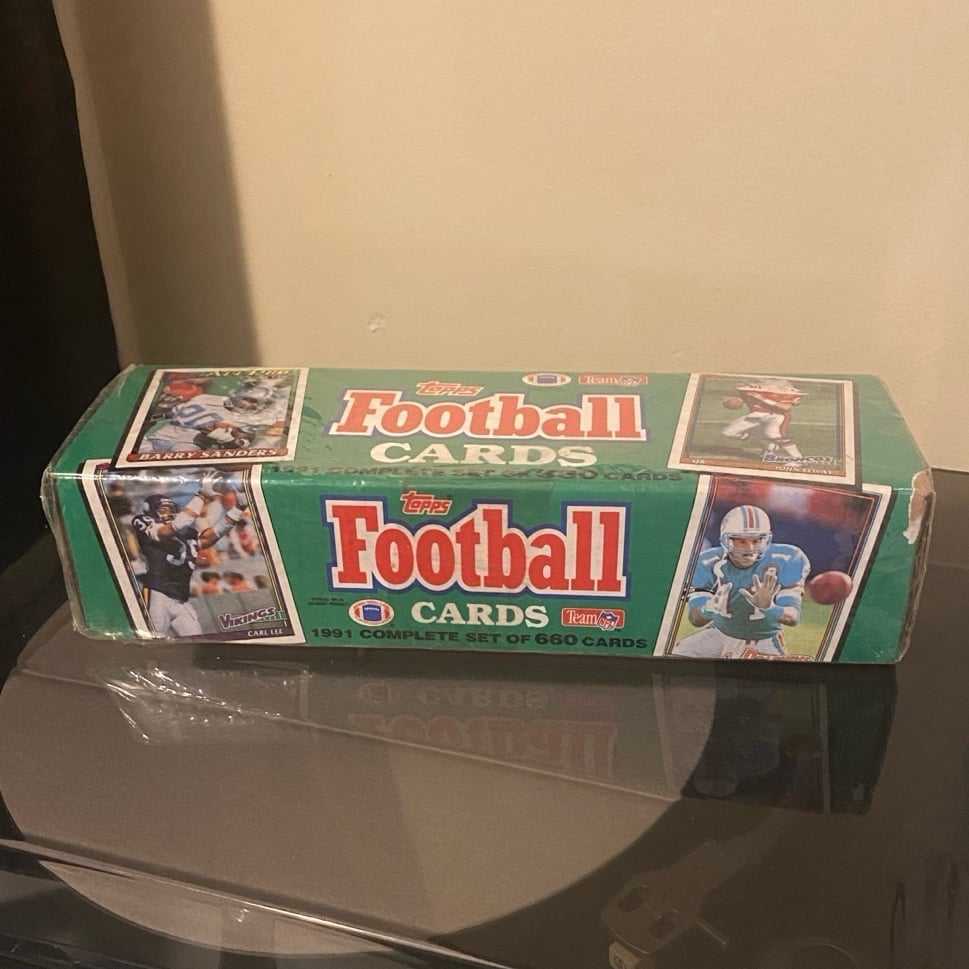 1991 Topps NFL Football Cards Unopened Factory Sealed (660 cards)