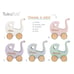 Wooden Doll Stroller, Toddler Walker, Playroom Toys, Montessori Toys for Girls