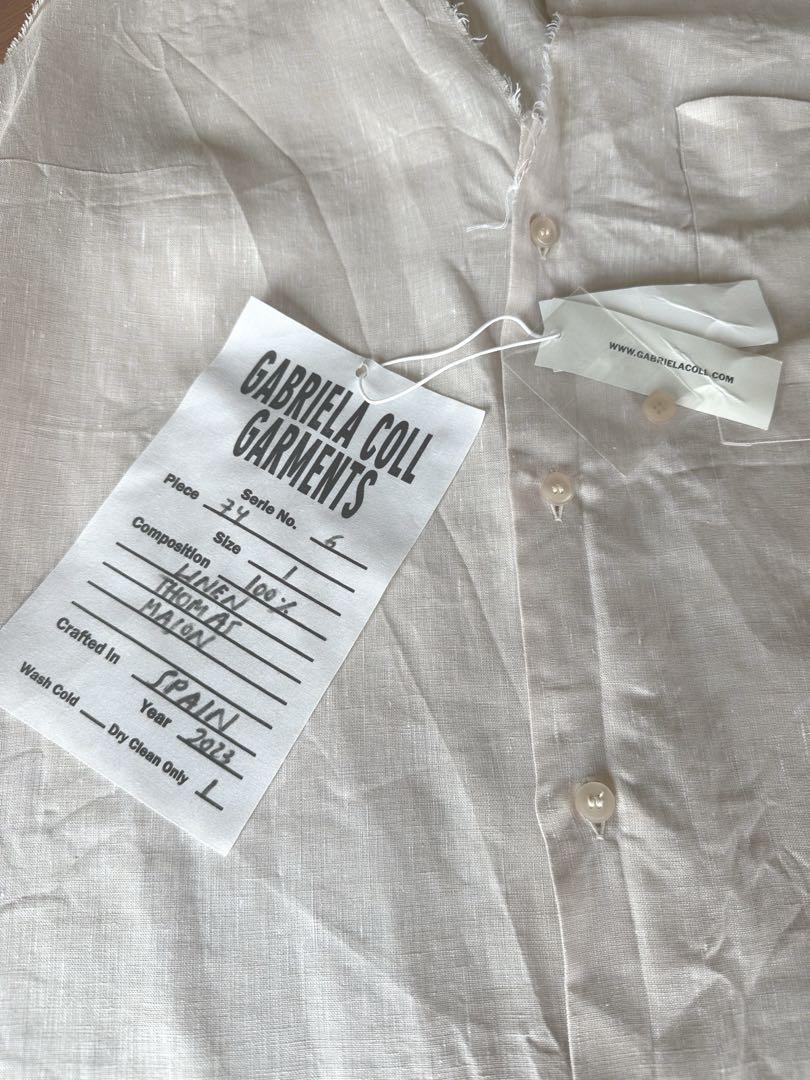 トップス gabriela coll garments sleeveless blouse Sleeveless T-Shirt by Gabriela Coll Garments- La Garçonne