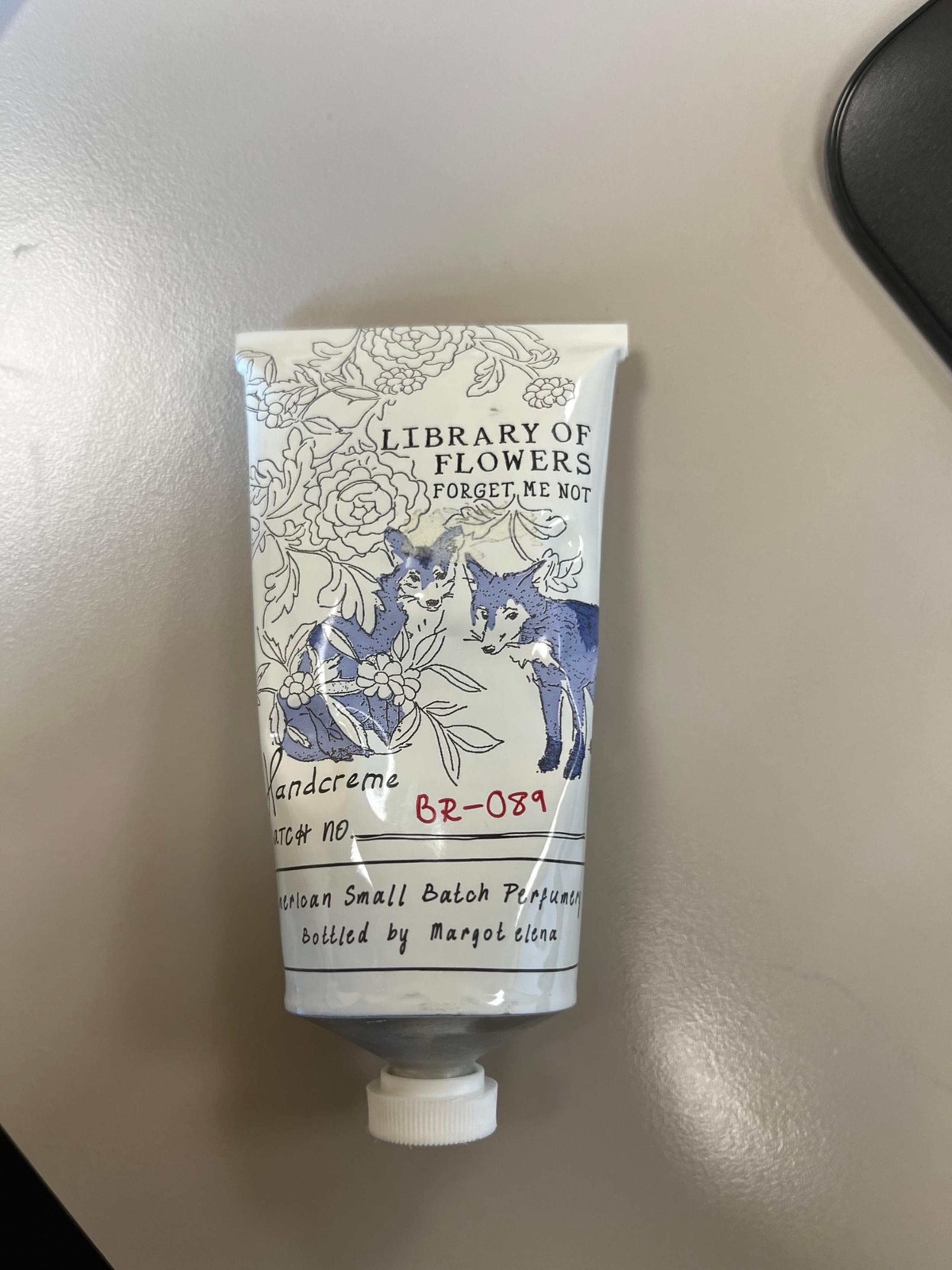 Library of Flowers hand cream