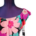 NWT La Blanca Island Goddess Floral Off Shoulder Ruffle One Piece Size 12 O38