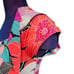 NWT La Blanca Island Goddess Floral Off Shoulder Ruffle One Piece Size 12 O38