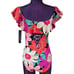 NWT La Blanca Island Goddess Floral Off Shoulder Ruffle One Piece Size 12 O38