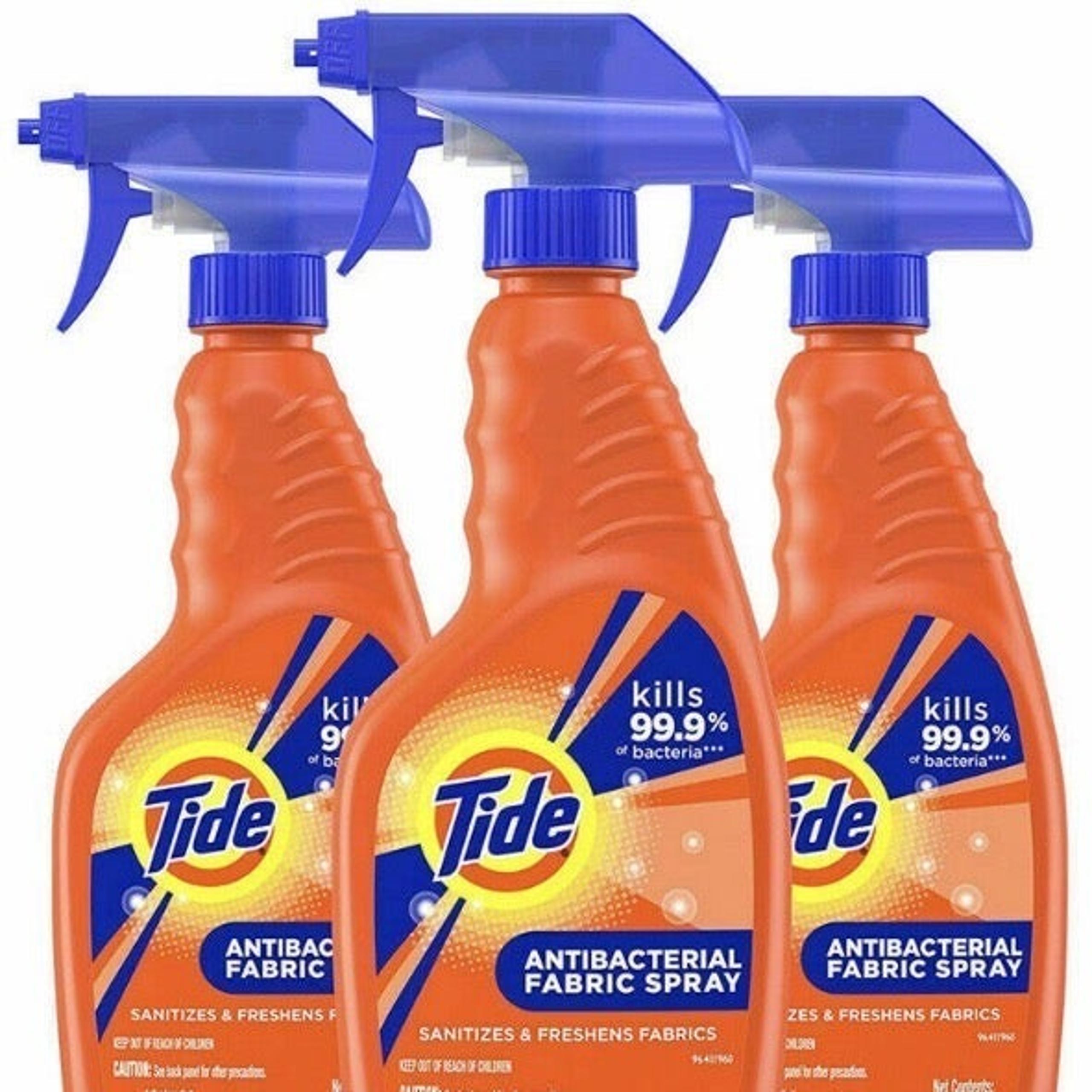 3 PACK - Tide Antibacterial Fabric Spray