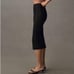 Anthropologie Maeve Structured Bombshell Capri Pants, Black