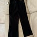 Anthropologie Maeve Structured Bombshell Capri Pants, Black