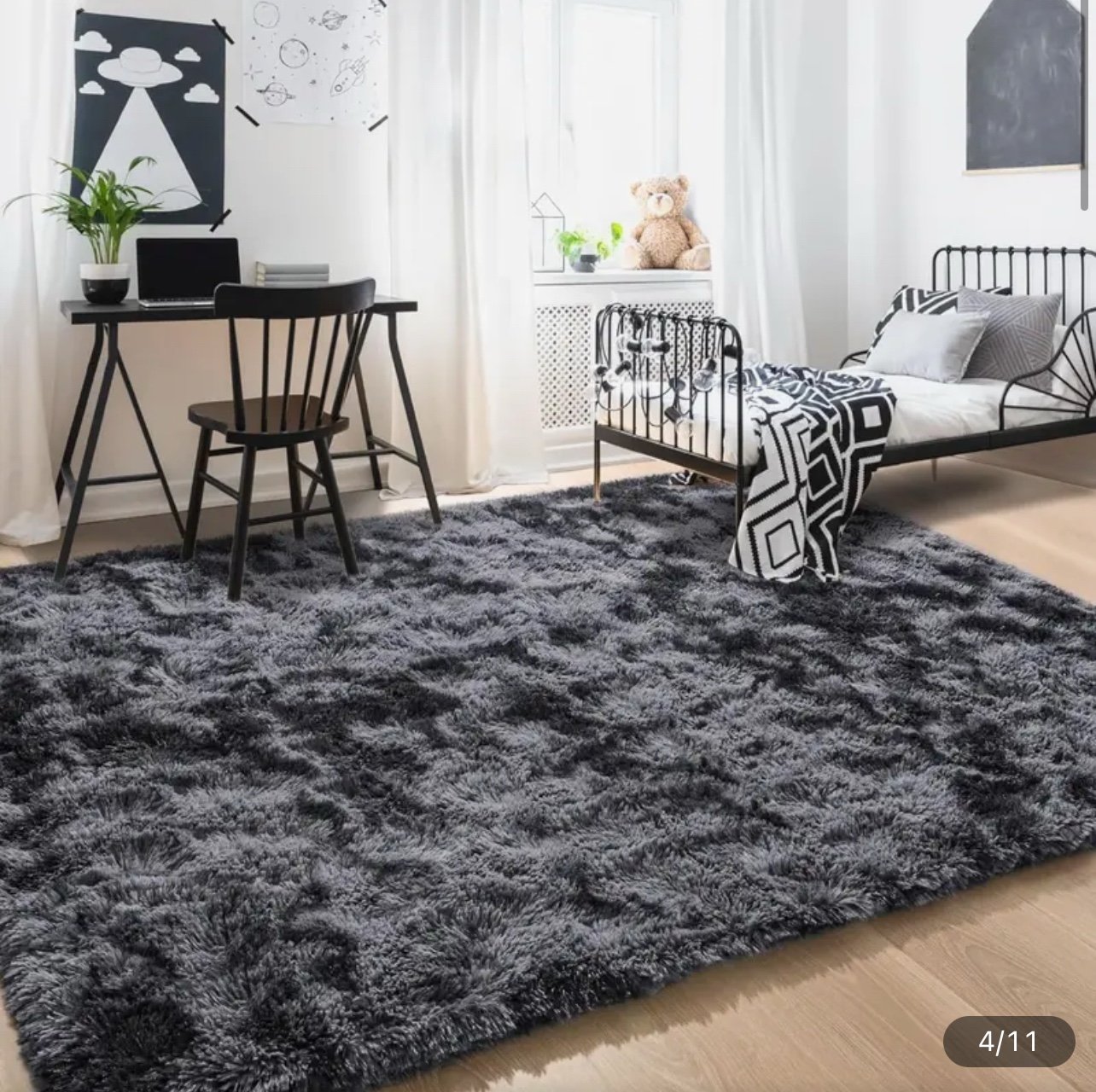 Luxurious Fluffy Shag RugUltra Soft, PlushFuzzyand Durable for Modern Home Decor