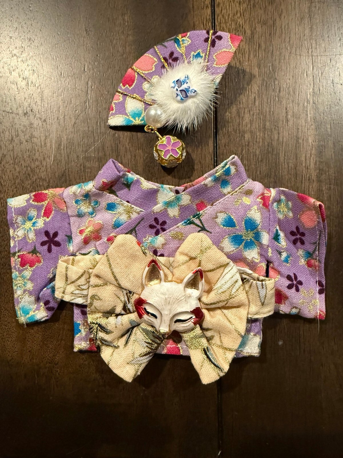 Labubu Kimono outfit - Purple
