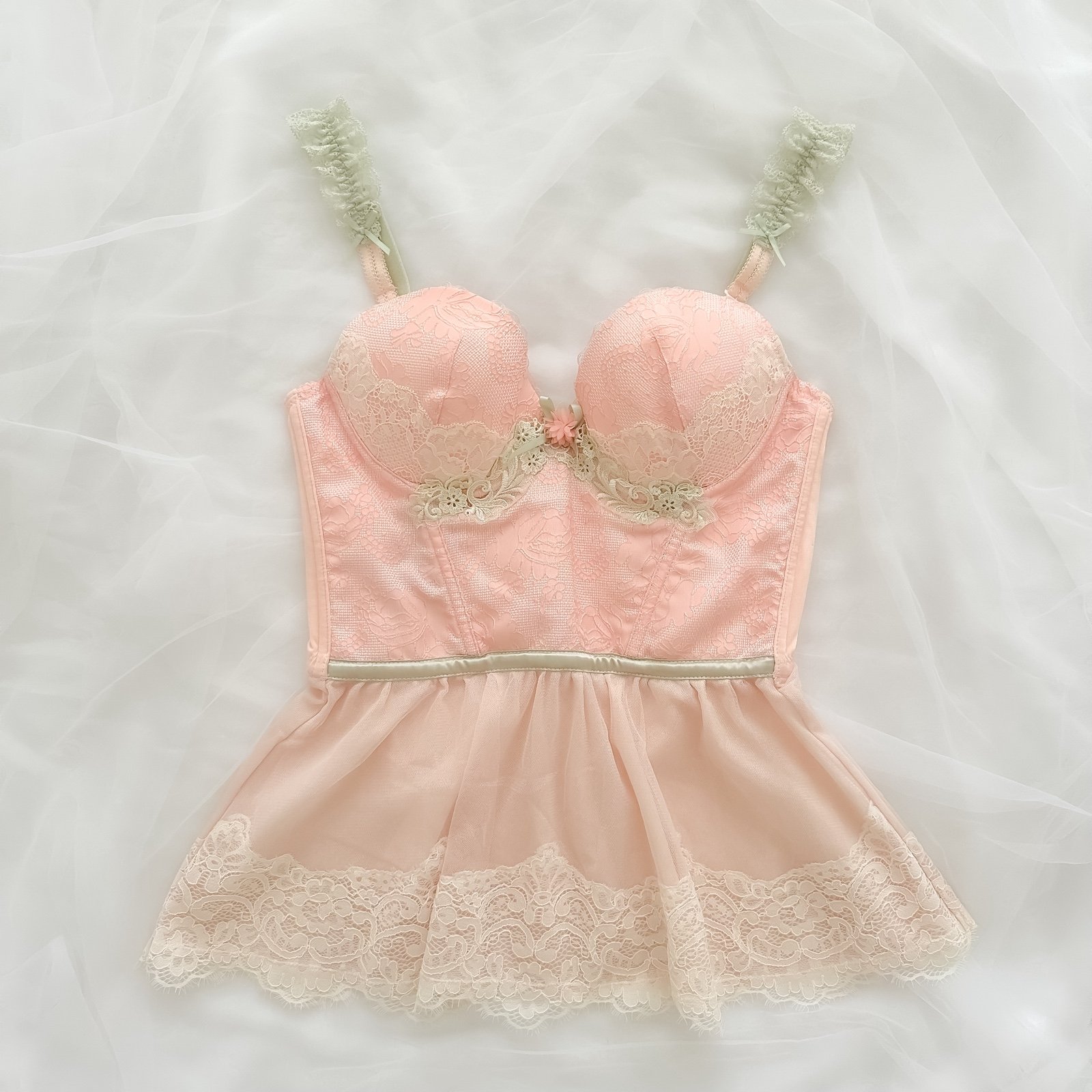 Coquette floral corset