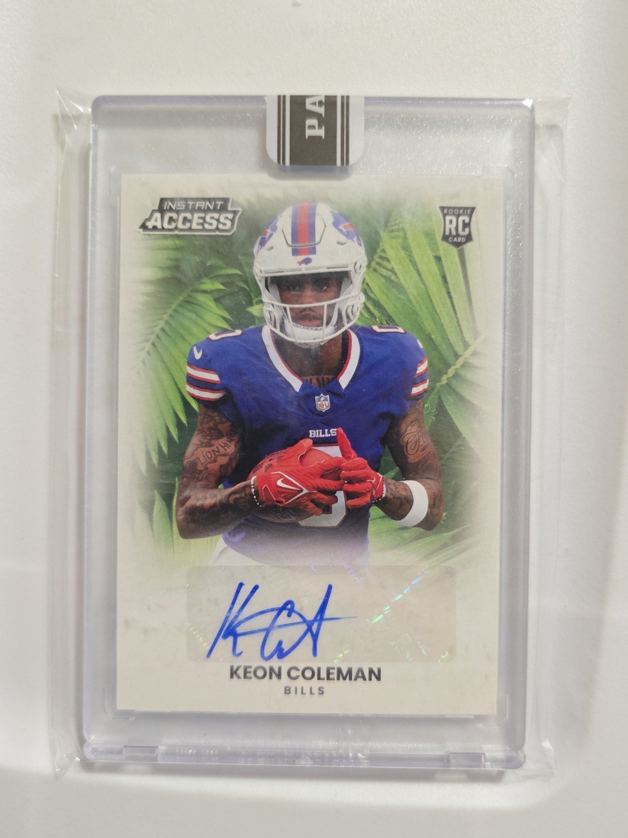Keon Coleman panini instant access auto