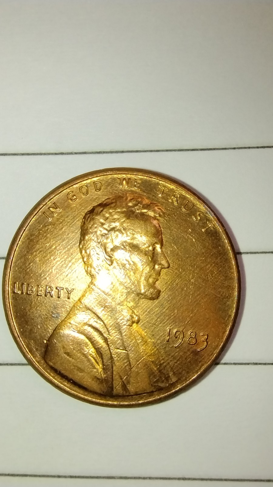 1983 Lincoln Cent