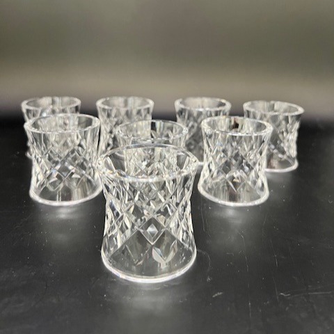 Waterford Crystal Comeragh Napkin Rings