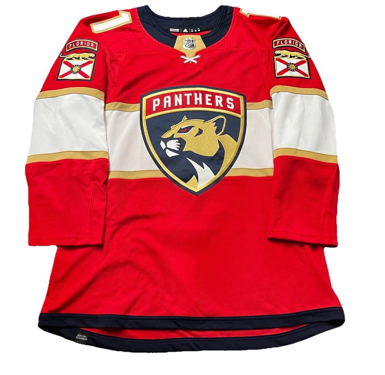 Authentic Adidas NHL Florida Panthers Huberdeau #11 Jersey Men’s Size Large 52