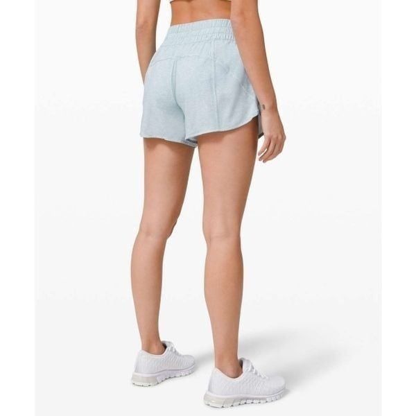 Lululemon Tracker Short V *4 in Heather Lux Multi Hazy Jade Size 6