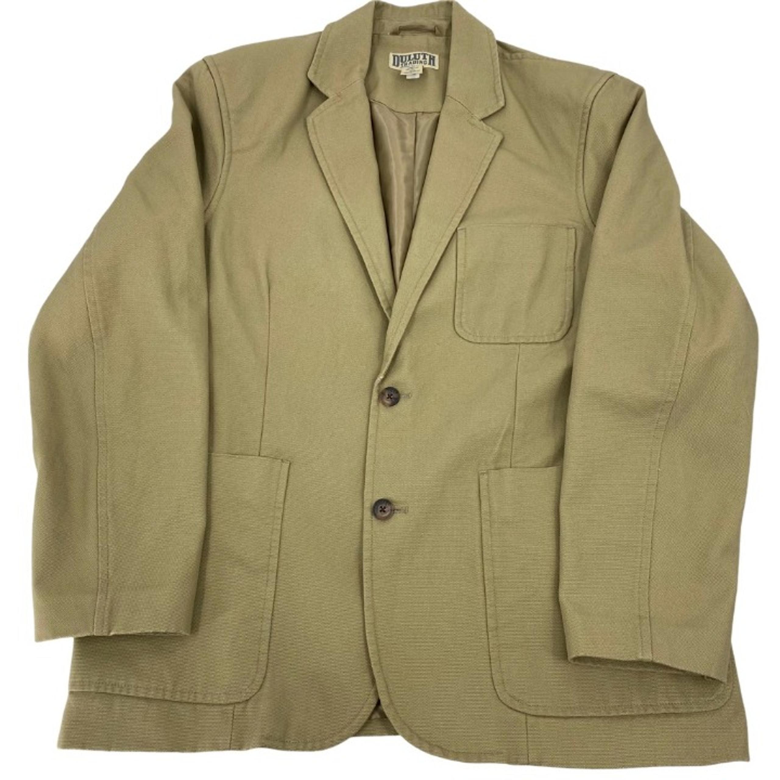 Duluth Trading Mens Fire Hose Presentation Jacket Blazer Sport Coat SZ L