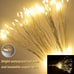 4 Pack Firework Lights Led Copper Wire Star String Lights 8 Modes